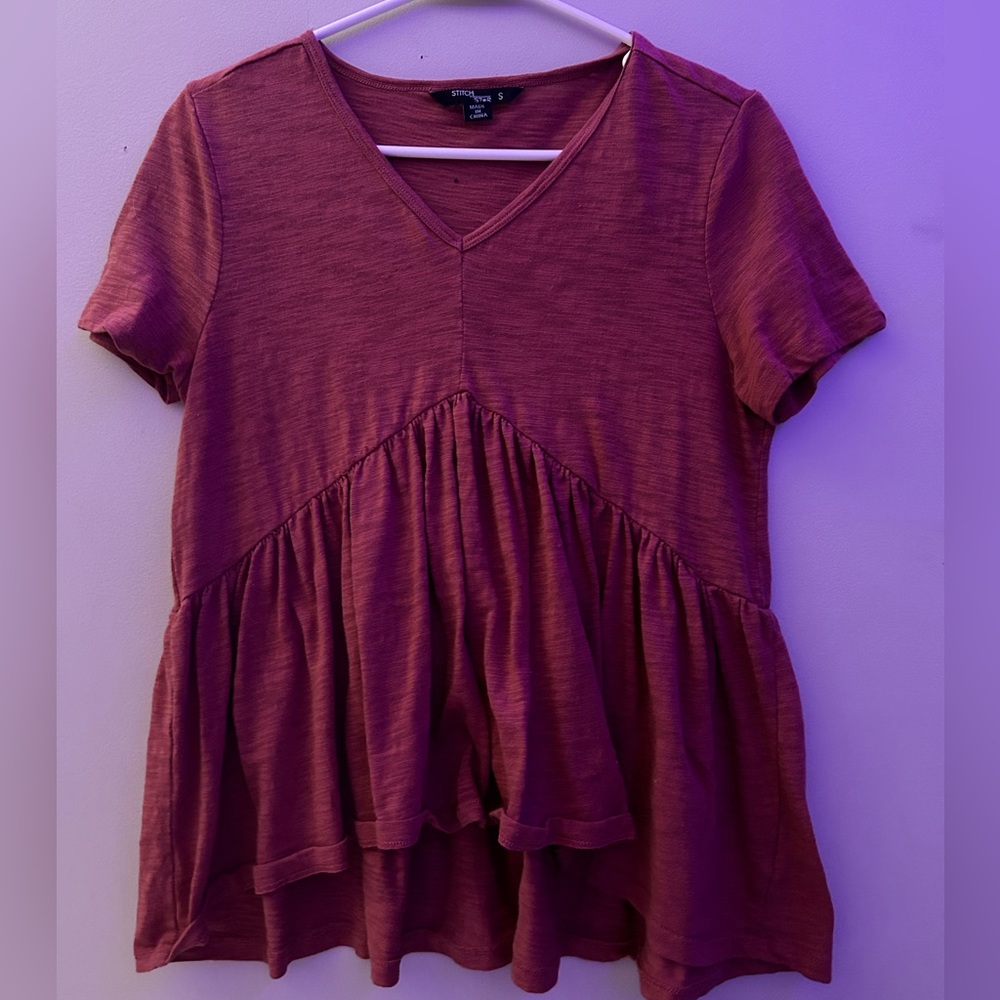 dressy flowy shirt